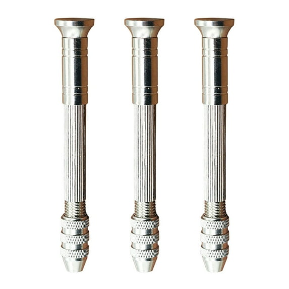 DEMACRIO Alloy Steel Mini Hand Drill For Diy Projects 3Pcs