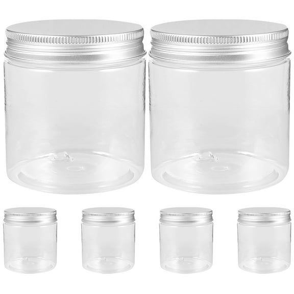 Guangmc 6 Mini Jars with Lids for Spices, Honey, and More