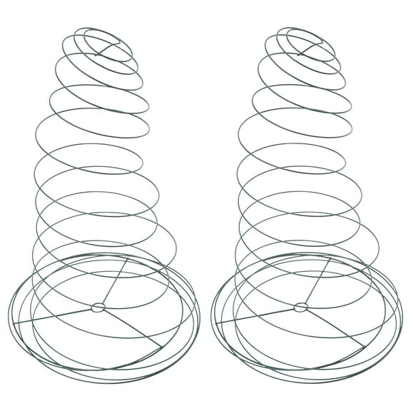 Guangmc Bean Trellis House Plants 2pcs Climbing Support Spiral Vine Frame