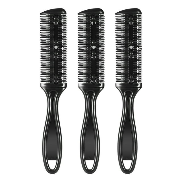 Guangmc Double Cutting Hair Razor Comb Trimmer with Metal Shaper