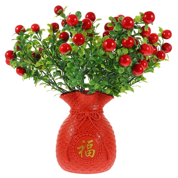 Guangmc Feng Shui Money Tree Fortune Basin Statue for Wealth Success