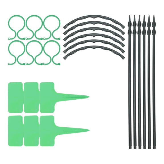 Guangmc Garden Plant Support Stakes - 6 Sets of Climbing Cages for Vegetables, Flowers, and Vines
