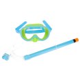 Guangmc Kids Snorkel Set with Dry Snorkel & Swim Goggles - Anti-Fog ...