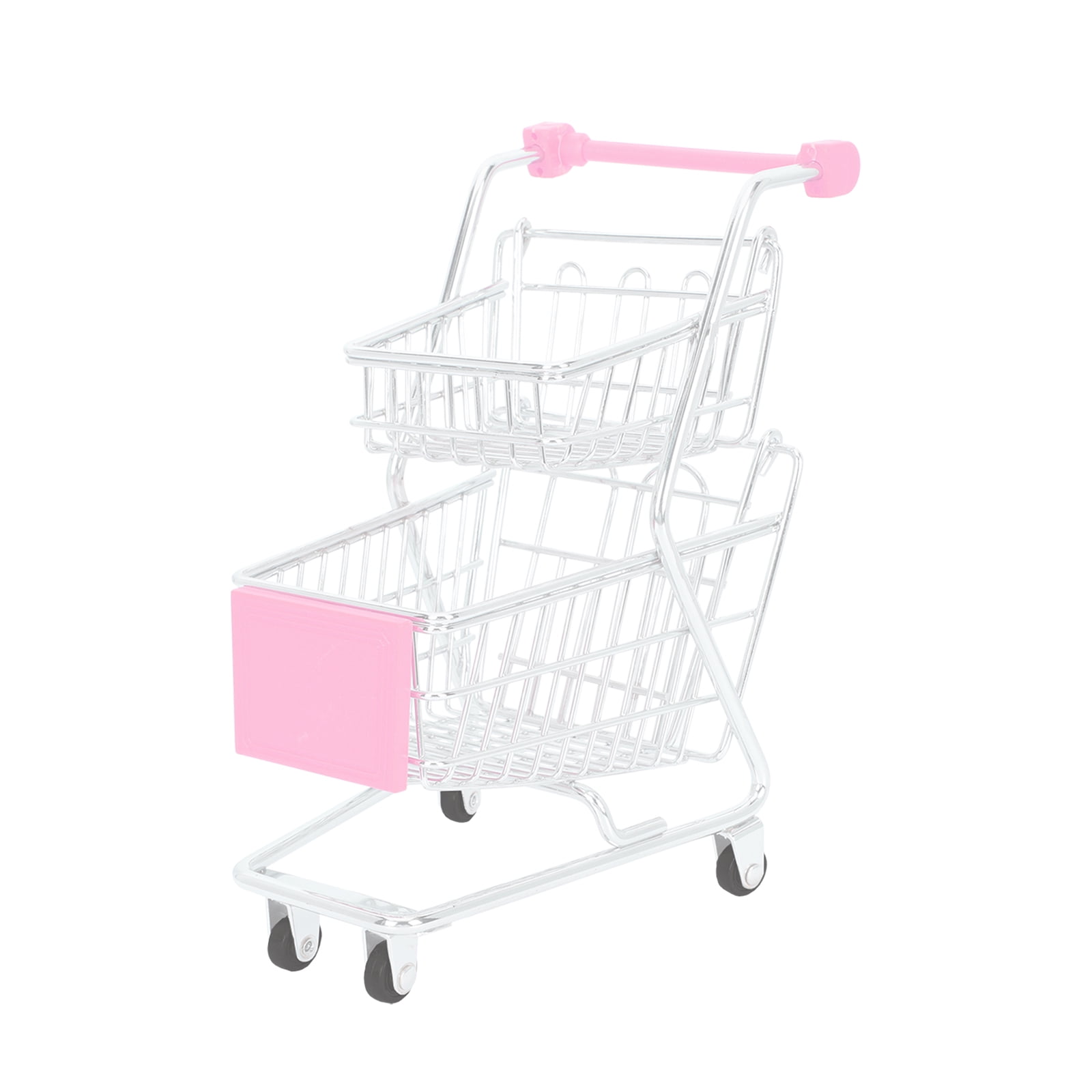 Guangmc Kids Toddler Shopping Cart Supermarket Handcart Utility Cart Storage