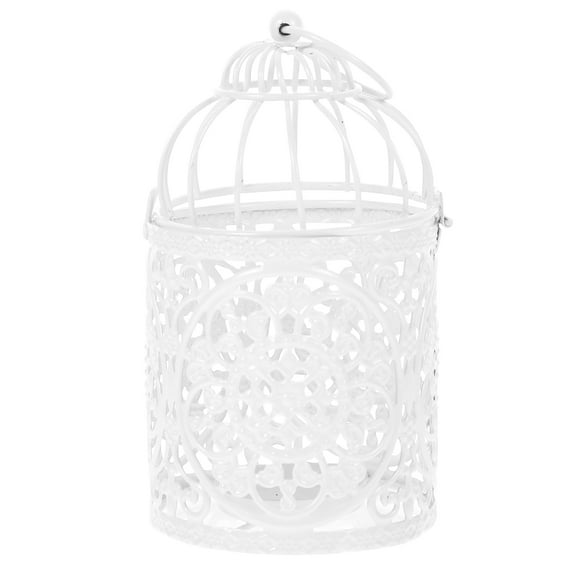Guangmc Metal Birdcage Tealight Candle Holder Hanging Lantern