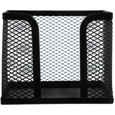 Guangmc Metal Mesh Sticky Note Holder Desk Organizer Tray