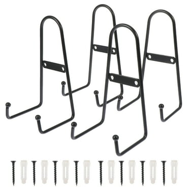 Guangmc Metal Wall Mount Plate Hanger Stand for Picture Frames (4pcs)