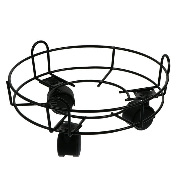Guangmc Rolling Planter Dolly 25.5cm Heavy Duty Pot Mover