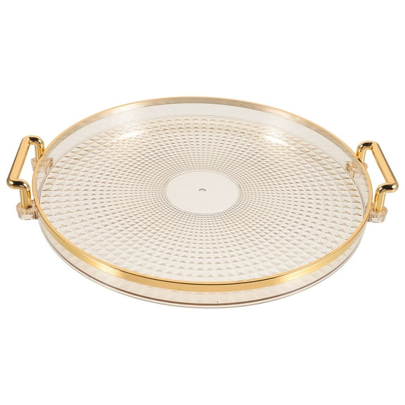Guangmc Round Serving Platter for Appetizers, Desserts, and Snacks