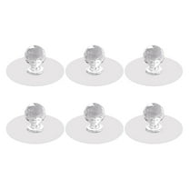 Guangmc Self Adhesive Cabinet Handle Drawer Knobs 6pcs