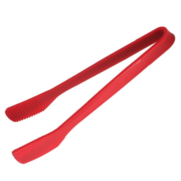 Guangmc Silicone Trivet Tongs, Heat Resistant Grilling Tongs (Red)