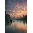 thumbnail image 1 of Guangxi Zhuang, China, Lijiang River (9x12 Wall Art Print, Home Decor), 1 of 3