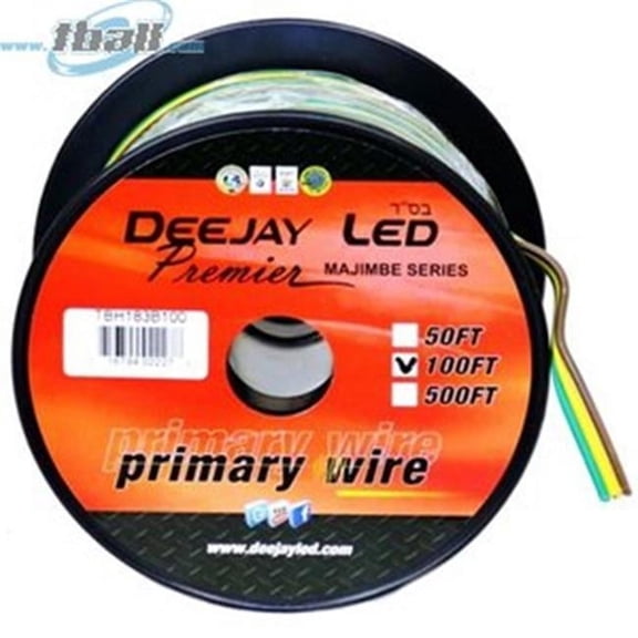 Guangzhou Begol 100 ft. 3-Conductor 18 Gauge Primary Stranded Cable Ideal for Accessory Hookups