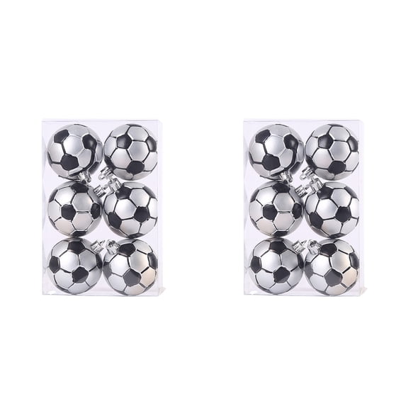 Guanhe 12Pcs Christmas Ball Ornaments Shatterproof Christmas Ornaments Set Decorations for Xmas Tree Balls - 60mm/2.4''