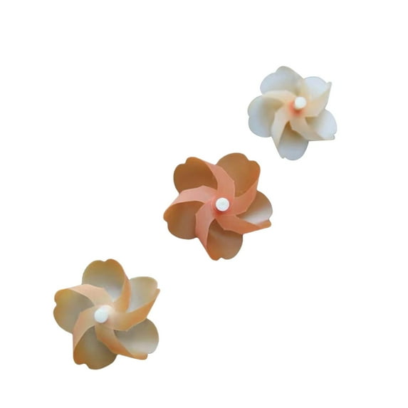 Guanhe 3Pcs Cute Windmill Car Dashboard Decorations, Mini Car Mirror Dashboard Plant Decor for Car Interior Home Office Desk Decoration Christmas Gifts