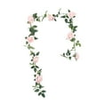 thumbnail image 1 of Guanhe 8Ft Garland Rose Vines Artificial Flowers Flower Vines Hanging Rose For Wedding Arch Garden Background Engagement Reception Decor,1 Flower Vine, 1 of 1