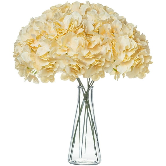 Guanhe Artificial Hydrangeas Bouquet for Wedding Bride Shower Blessing Gift Home Decoration Faux Flower Christmas Gifts for Women
