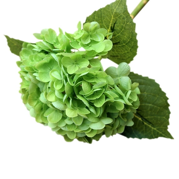 Guanhe Artificial Hydrangeas Flowers, Silk Fake Flowers Party Table Centerpieces Decor, Anniversary Wedding Birthday Christmas Decor,Green