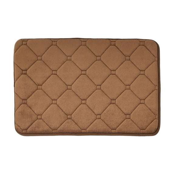 Guanhe Bathroom Floor Mats, Diatomite Absorbent Mats Pet Kitchen Bathroom Toilet Sink Doorway Non-slip Quick-drying Foot Mats,Coffee