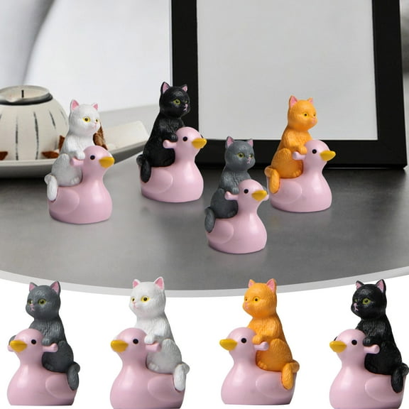 Guanhe Cat Garden Statue Outdoor Decorations Sculpture Art Table Decor Patio Lawn Yard Housewarming Christmas Gifts for Women Grandma Mom