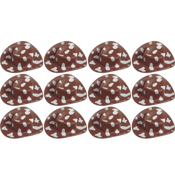 Guanhe 12Pcs Cowboy Hat Wine Bottle Stopper Reusable Unbreakable Replacement Keep Fresh Tools Leakproof Seal Funny Stoppers Cute Wine Toppers for Preserver