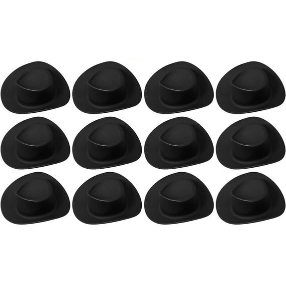 Guanhe 12Pcs Cowboy Hat Wine Bottle Stopper Reusable Unbreakable Replacement Keep Fresh Tools Leakproof Seal Funny Stoppers Cute Wine Toppers for Preserver