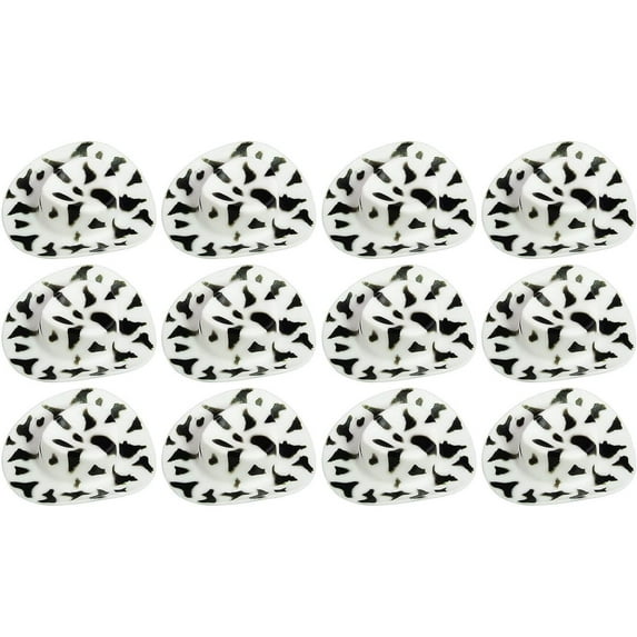 Guanhe 12Pcs Cowboy Hat Wine Bottle Stopper Reusable Unbreakable Replacement Keep Fresh Tools Leakproof Seal Funny Stoppers Cute Wine Toppers for Preserver