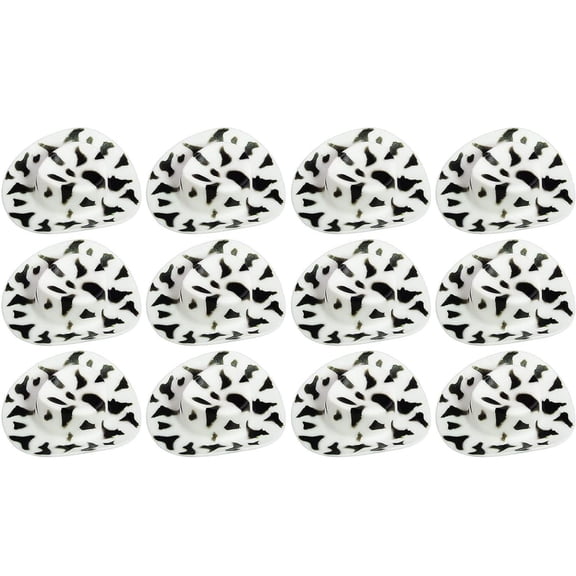 Guanhe 12Pcs Cowboy Hat Wine Bottle Stopper Reusable Unbreakable Replacement Keep Fresh Tools Leakproof Seal Funny Stoppers Cute Wine Toppers for Preserver