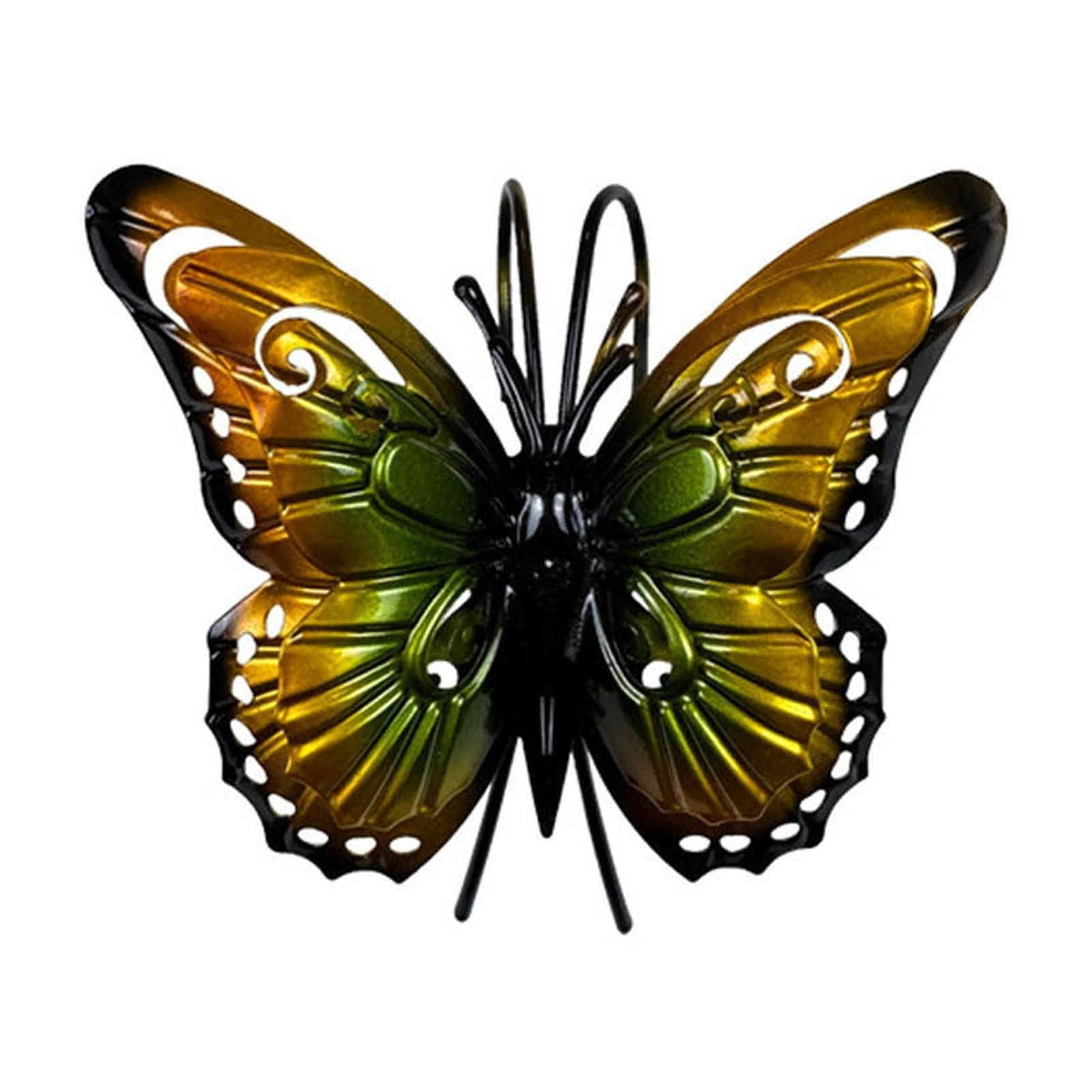 Guanhe Clearance Flower Pot Decoration Iron Butterfly Pendant, Garden