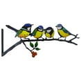 thumbnail image 1 of Guanhe Iron Hummingbird Metal Bird Decor, Metal Bird for Trees, Yard Decor, Hollowed Out Hummingbird Silhouette Garden Bird Statue for Yard Patio outdoor Decor, 1 of 5