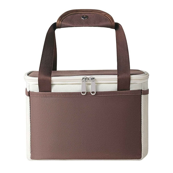 Guanhe Reusable Lunch Box for Men/Women, Insulated Lunch Bag Leakproof Lunchbox for Work Office Picnic Beach