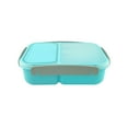 thumbnail image 1 of Guanhe Clearance Separate Plastic Lunch Box Portable Lunch Box Microwave Lunch Box, 1 of 3