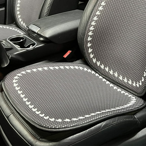 Guanhe Cooling Car Seat Covers Protector Cushion, Breathable 3D Air Mesh Car Seat Ice Silk Seat Cushion Pad Standard Size Full Air Car Seat Cushions Mat for Car Seat Driver Auto Chair