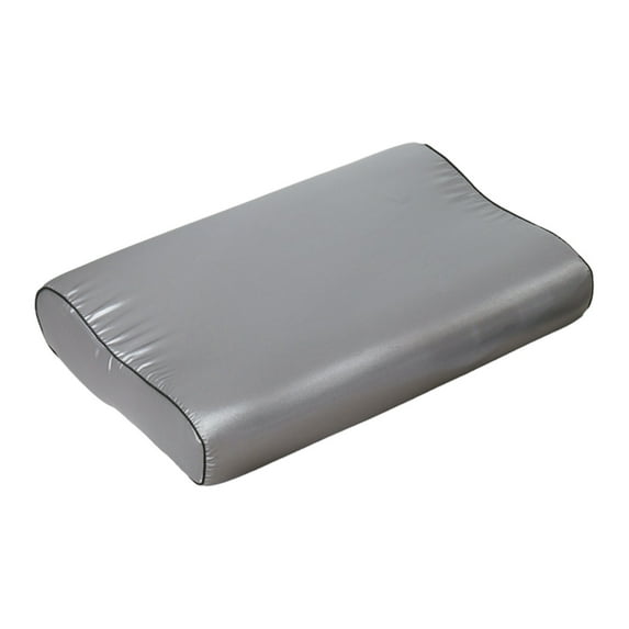 Guanhe Replacement Pillow Case for Contour Pillow, Cloth Pillow Cover for Memory Foam Neck Pillow, Soft Cotton Pillow Protector for Neck Cervical Pillow(Dark Gray)