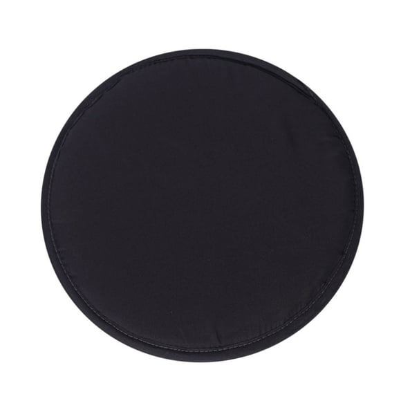 AnuirheiH Round Cushions indoor/Outdoor, 12'' Circular Waterproof Chair Cushions for Garden Dining Patio Office Coffee,Dark Gray