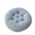 thumbnail image 1 of Guanhe Round Outdoor Seat Pads, Soft Thick Outdoor Chair Cushions Indoor Seat Pad Floor Cushion Pillow for Garden Patio Office,16x16x4'',Blue, 1 of 9