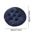 thumbnail image 1 of Guanhe Round Outdoor Seat Pads, Thickened Seat Cushion Chair Cushions for Patio & Garden,Office,Cafe,Bistro(12''x12''), 1 of 3