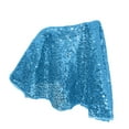 thumbnail image 1 of Guanhe Round Sequin Tablecloths 24'', Wedding Table Cloth Party Supplies & Decor Summer Cake Tablecloth for Wedding Christmas Decoration(Blue), 1 of 3