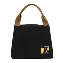 Guanhe Small Lunch Bag Leakproof Cute Lunch Tote Large Capacity Reusable Insulated Cooler Lunch Container for Work/Office/Picnic/Travel