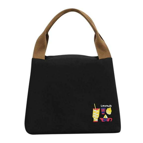 Guanhe Small Lunch Bag Leakproof Cute Lunch Tote Large Capacity Reusable Insulated Cooler Lunch Container for Work/Office/Picnic/Travel