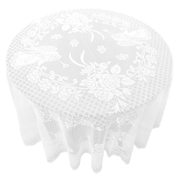 Guanhe Table Cloth Cover White Vintage Lace Tablecloth Home Party Xmas Decor