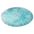 thumbnail image 1 of Guanhe Tie-Dye Round Area Rugs for Living Room, 32Inch Circle Rugs for Kids Girls Rooms, Soft Non-Slip Bedroom Rugs,Light Blue, 1 of 2