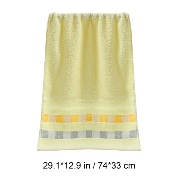 Guanhe Towels Cotton Washcloths for Showering, Highly Absorbent and Soft Towels Face Towel for Adults(Christmas Gifts,29''x13'')