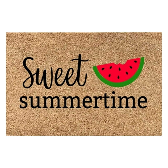 Guanhe Welcome Doormats 24x16'' Non Slip Floor Mat Spring/Summer Funny Door Mats Indoor Outdoor Decor