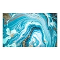 thumbnail image 1 of Clearance！Guanhe Welcome Mats, Ocean Series Outdoor Doormats Floor Soft Non-Slip Carpet Rug Doormat 24x16''(Blue), 1 of 9