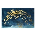 thumbnail image 1 of Guanhe Welcome Mats, Ocean Series Outdoor Doormats Floor Soft Non-Slip Carpet Rug Doormat 24x16''(Blue), 1 of 9