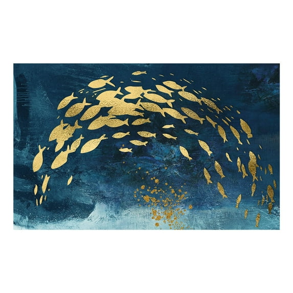 Guanhe Welcome Mats, Ocean Series Outdoor Doormats Floor Soft Non-Slip Carpet Rug Doormat 24x16''(Blue)