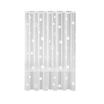 Guanhe White Shower Curtain Liners, Bath Waterproof Lightweight Shower Curtains for Bathroom S(47.3''x71'')