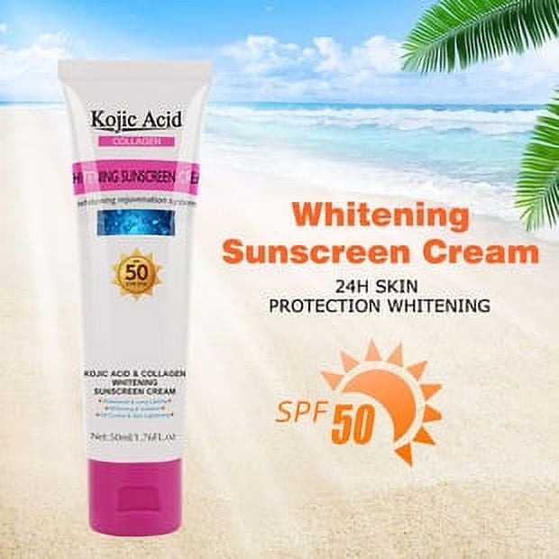 Guanjing Kojic acid whitening sunscreen cream