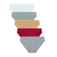 thumbnail image 1 of Guanyst 5 Pack Womens Underwear High Waist Cotton Underwear Soft Underwear Super Stretchy Briefs Full Coverage Panties Women, 1 of 2